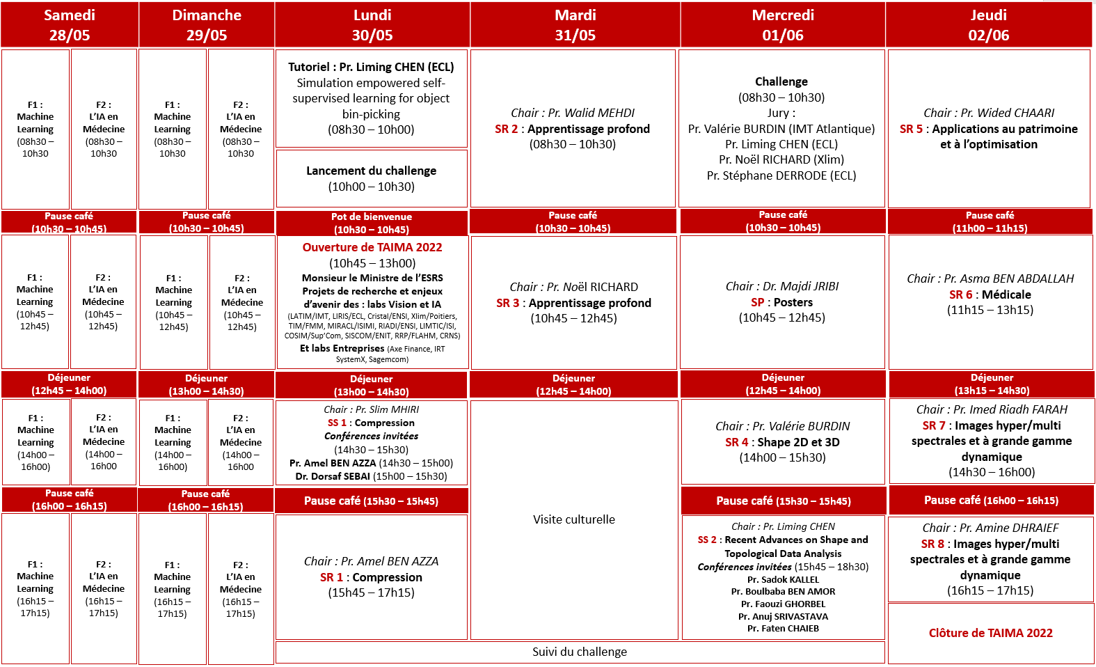 Taima'2022 - programme