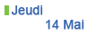 programme détaillé du Jeudi 16 Mai programme détaillé Jeudi